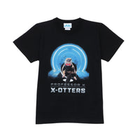 カワウソ「X-OTTERS」　キッズTシャツ