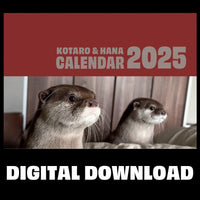 【DIGITAL DOWNLOAD】KOTARO & HANA 2025 DESK CALENDAR