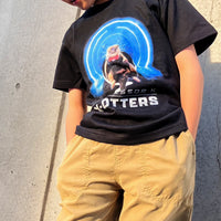 カワウソ「X-OTTERS」　キッズTシャツ