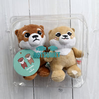 【NEW】Otter Kotaro & Hana Plush Mascot Set
