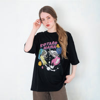 【再入荷】コタロー&ハナ Tシャツ「SPACE OTTERS」