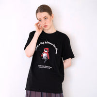 【NEW】Little Red Otter Hana T-Shirt – Black