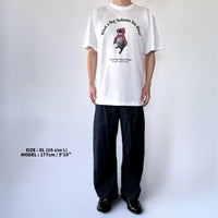 【NEW】Little Red Otter Hana T-Shirt – White