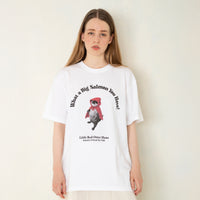 【NEW】Little Red Otter Hana T-Shirt – White