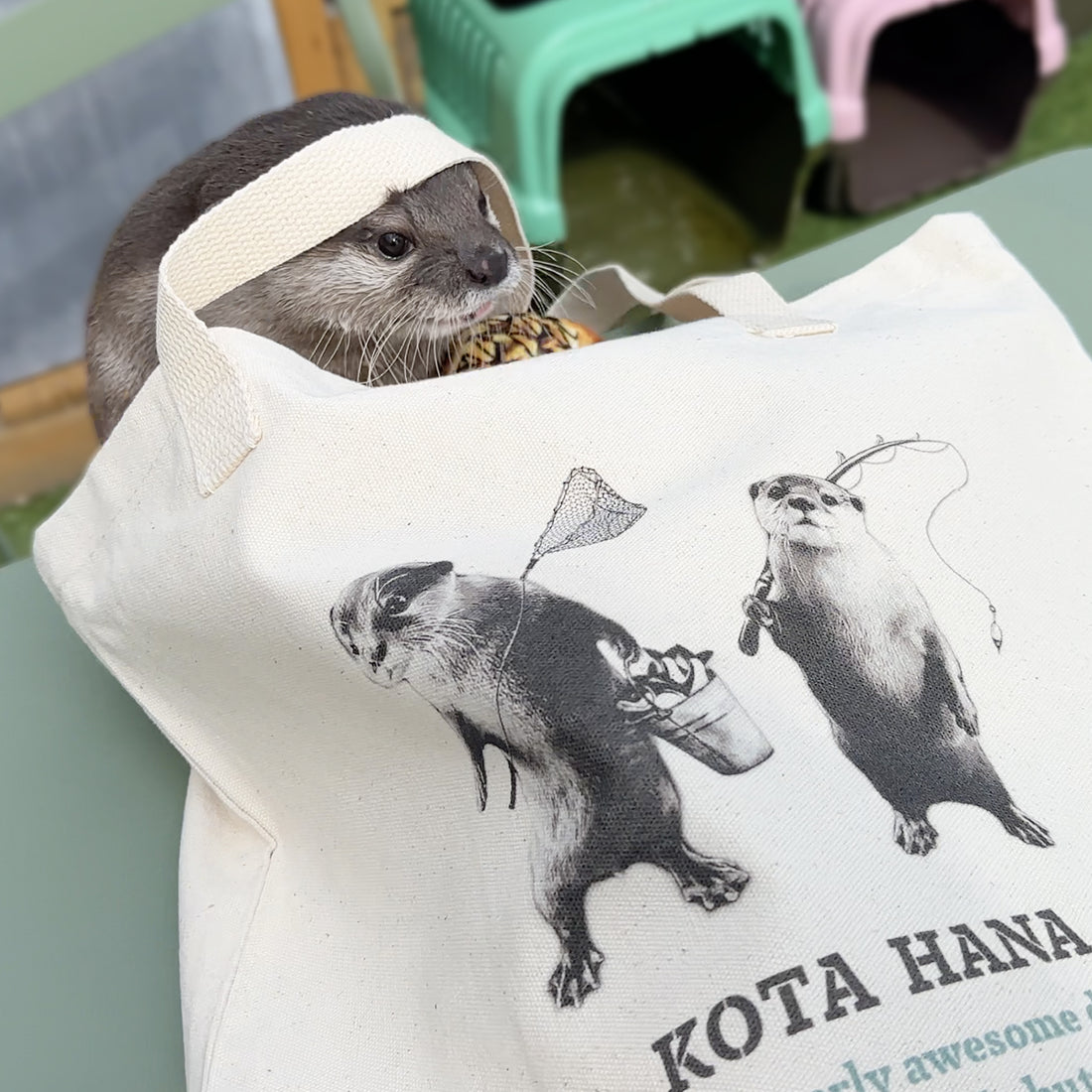 カワウソコタハナ トートバッグ
