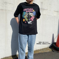 カワウソコタローとハナ 宇宙Tシャツ