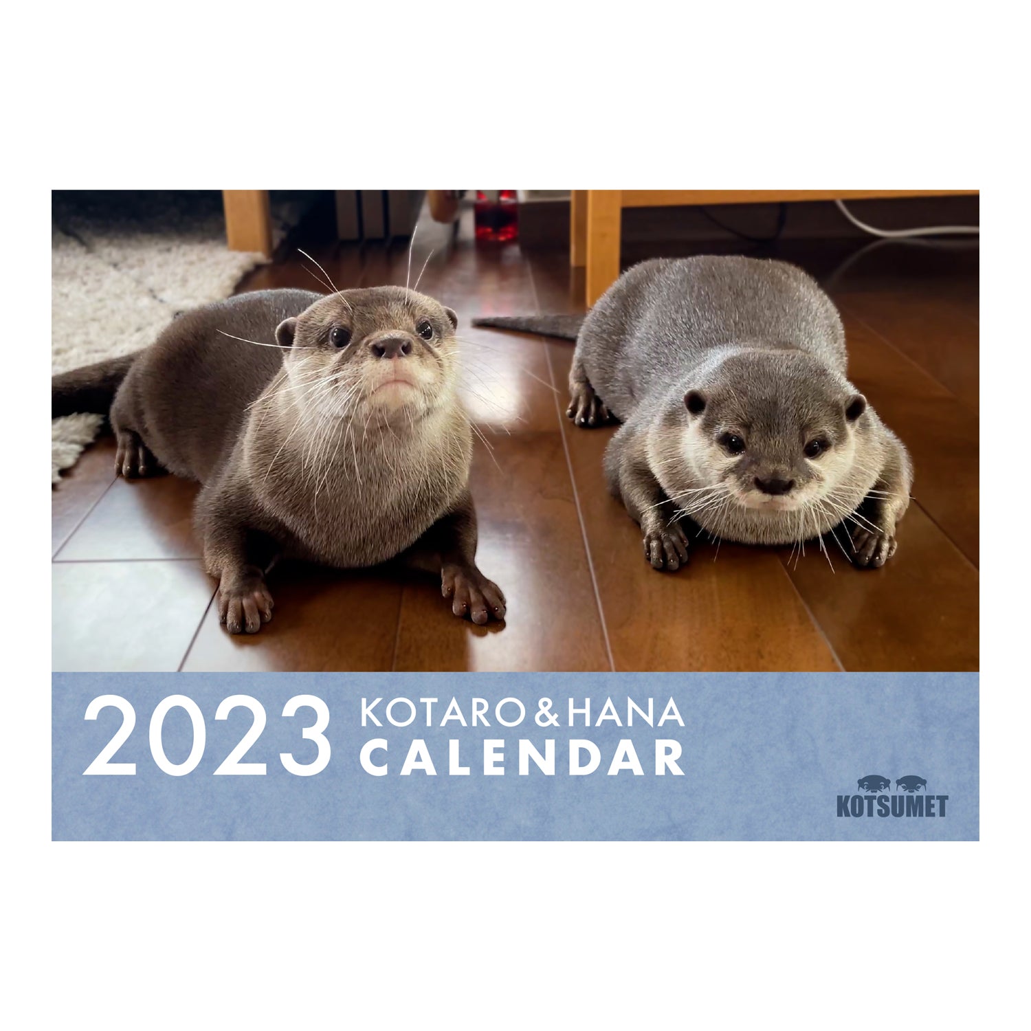 OTTER KOTARO&HANA 2023 DESK CALENDAR – KOTSUMET OFFICIALSTORE