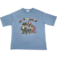 カワウソコタローとハナ 釣りTシャツ
