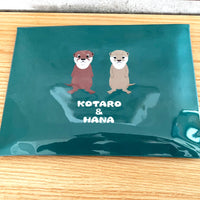 カワウソコタローとハナ ステーショナリーセット
