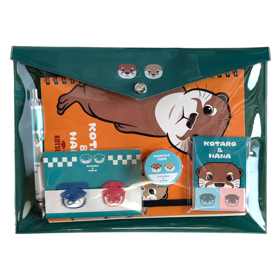 otter_stationery_set