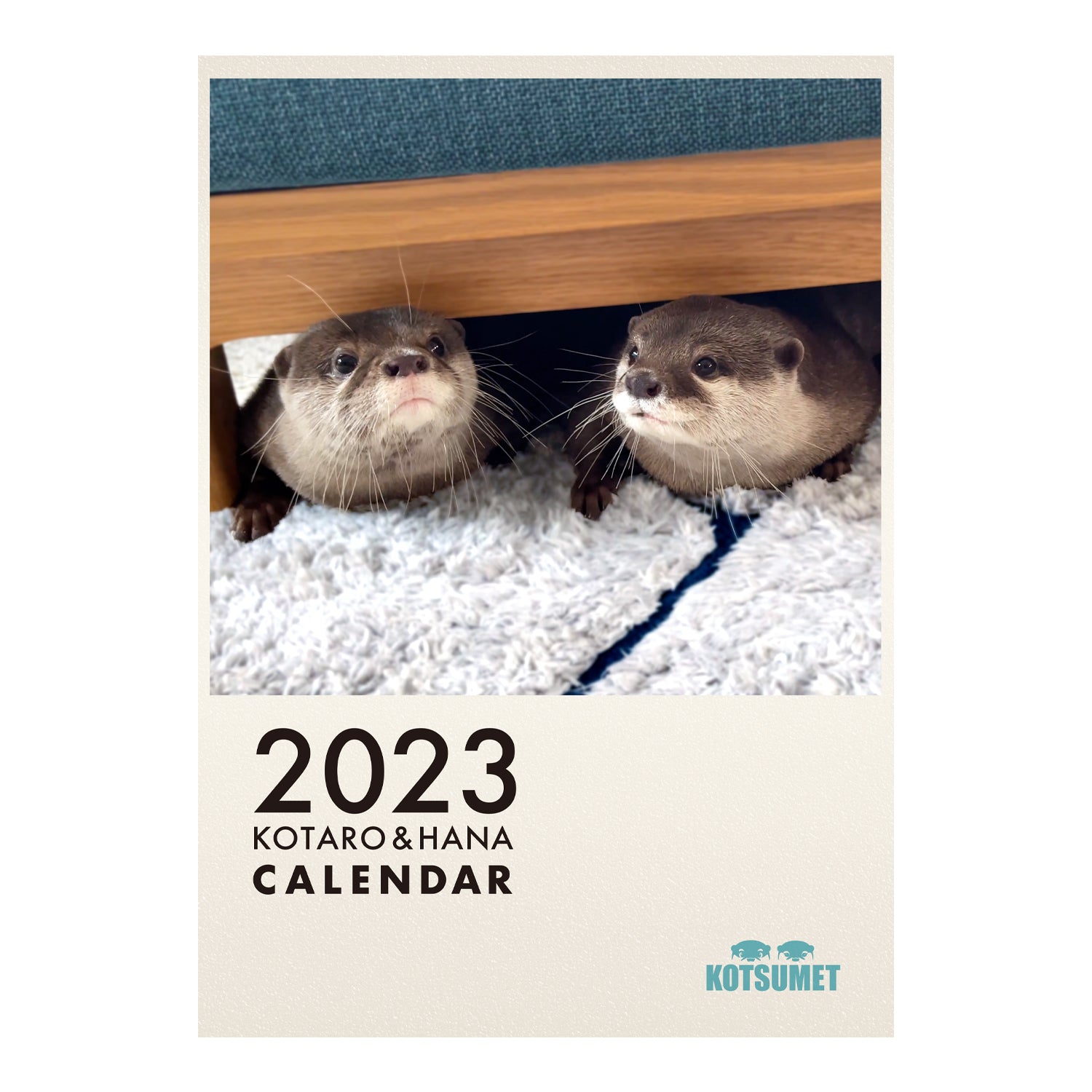 OTTER KOTARO&HANA 2023 WALL CALENDAR – KOTSUMET OFFICIALSTORE