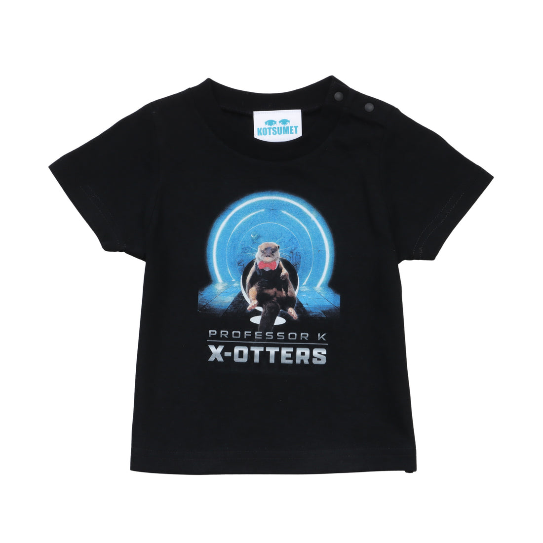 カワウソ「X-OTTERS」　キッズTシャツ