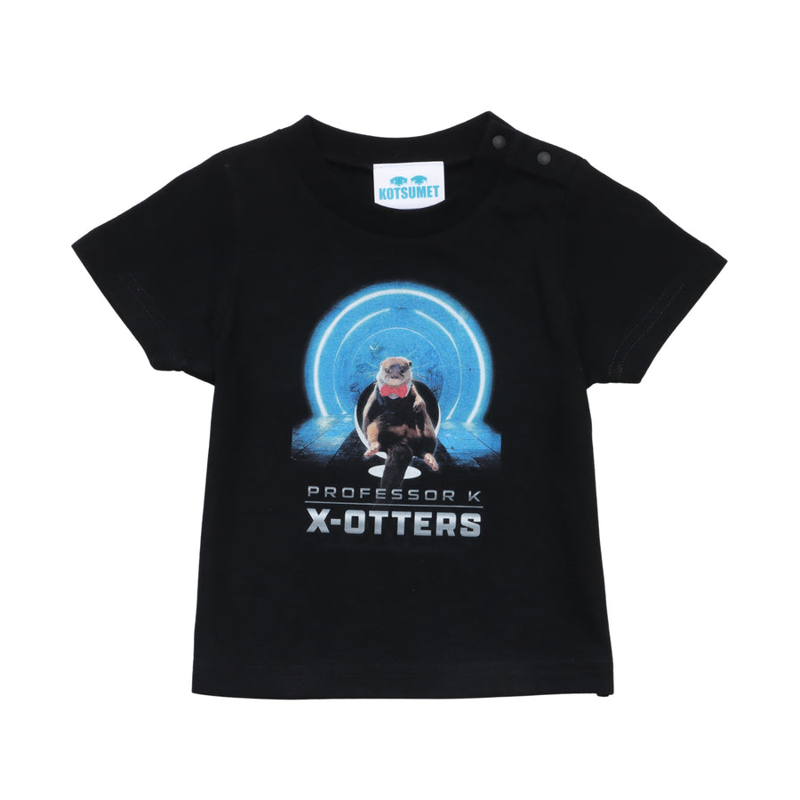 カワウソ「X-OTTERS」　キッズTシャツ
