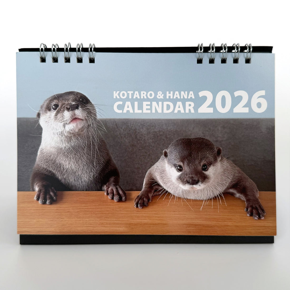 【NEW】カワウソコタロー&ハナ 卓上カレンダー2026