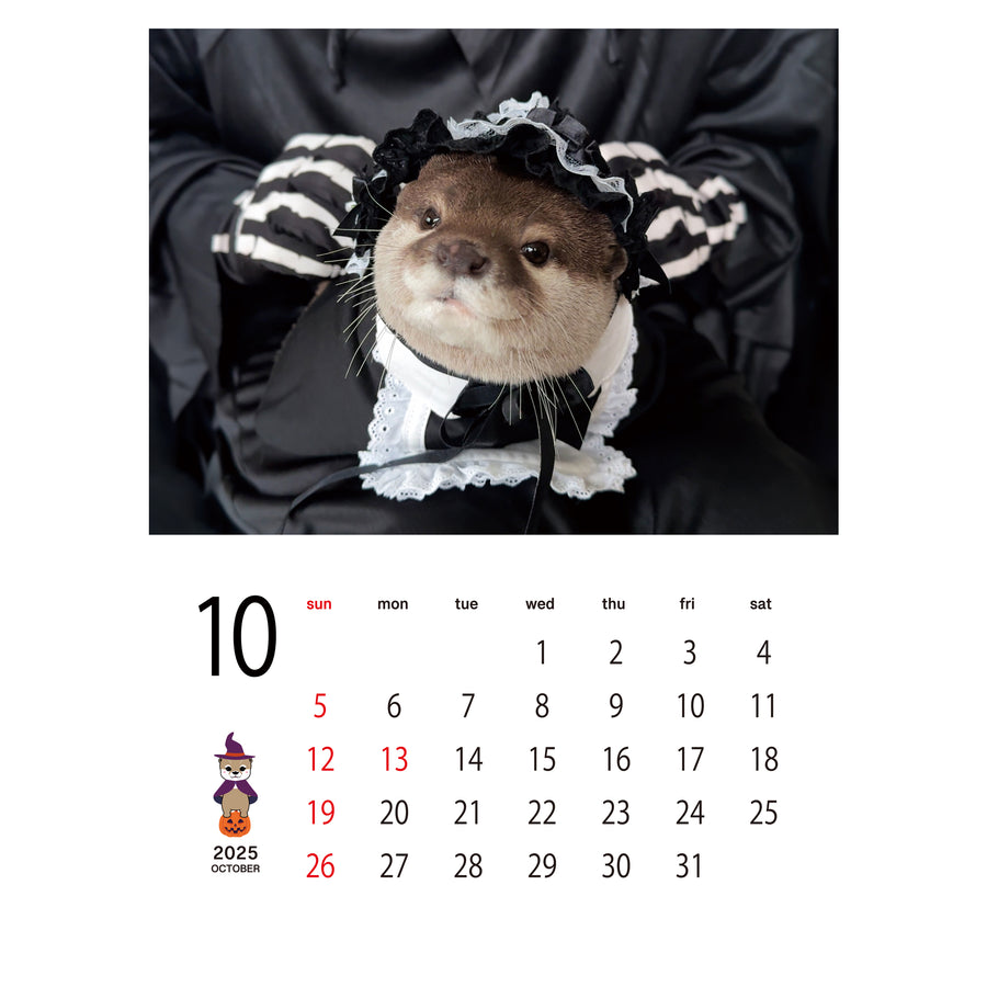 【DIGITAL DOWNLOAD】OTTER KOTARO & HANA 2025 WALL CALENDAR