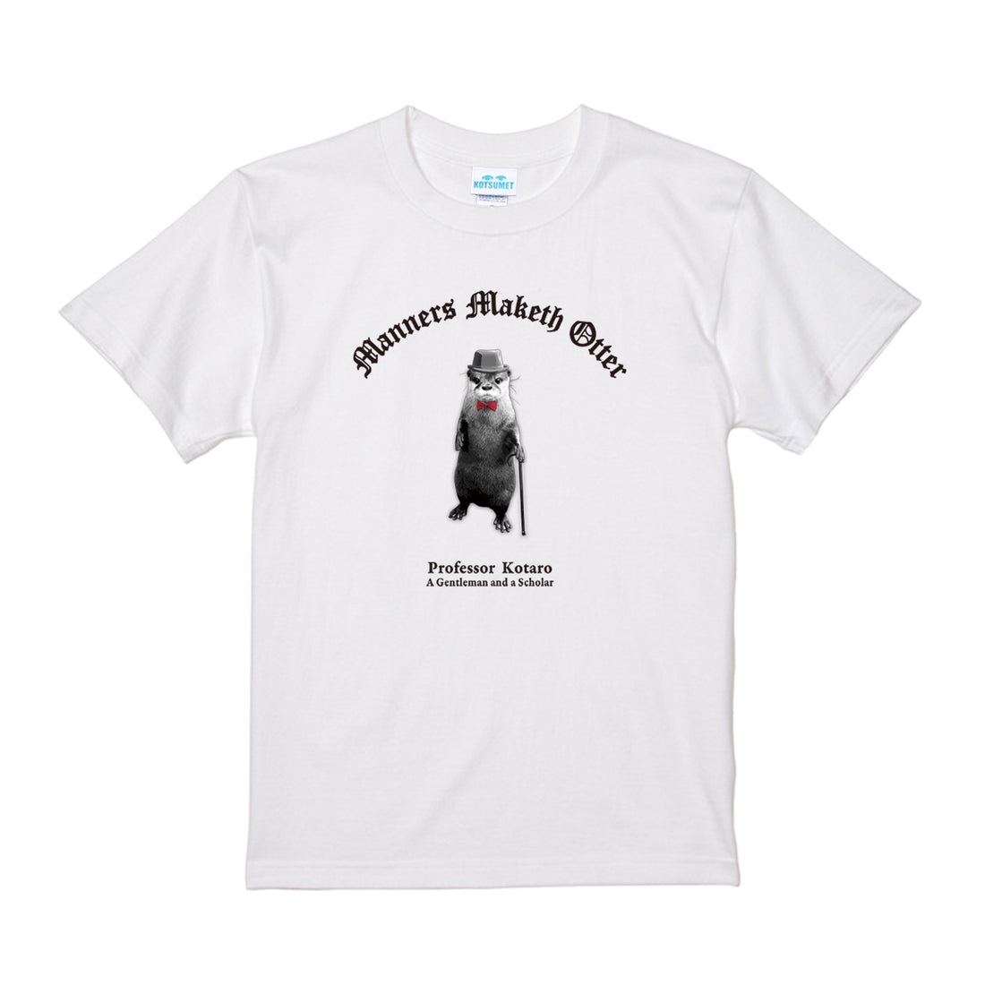 【NEW】Gentle Otter Kotaro T-Shirt – White
