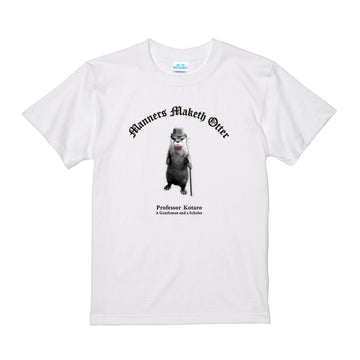 【NEW】Gentle Otter Kotaro T-Shirt – White