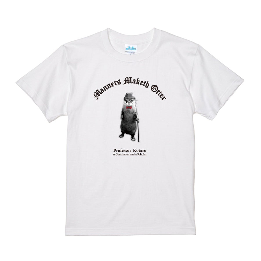 【NEW】Gentle Otter Kotaro T-Shirt – White