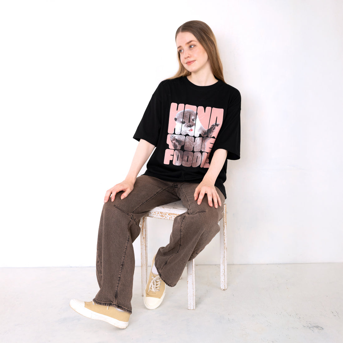【NEW】HANA THE FOODIE ビッグシルエットT