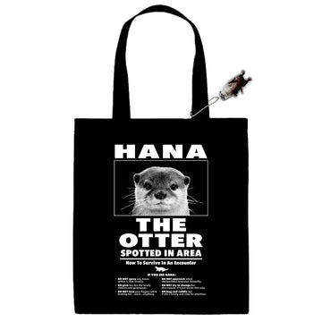 【NEW】HANA TOTE BAG BLACK