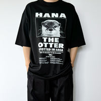 【NEW】「HANA THE OTTER」ビッグシルエットTシャツ