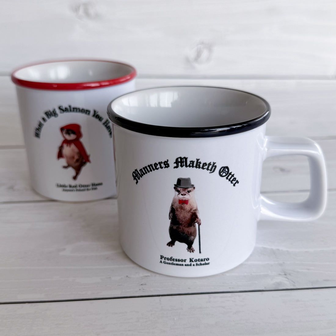 【NEW】Gentle Otter Kotaro Round-Lip Mug
