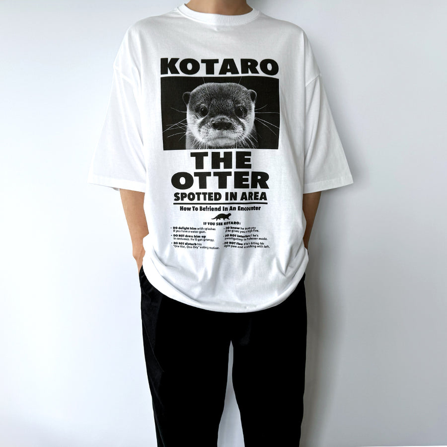 【NEW】「KOTARO THE OTTER」ビッグシルエットTシャツ