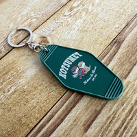 【NEW】OTTER KOTARO&HANA MOTEL KEYCHAIN - GREEN