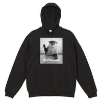 【NEW】カワウソハナ ビッグシルエットパーカー BLACK