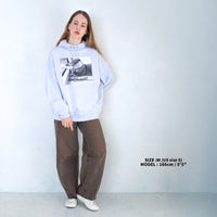 【NEW】カワウソコタロー ビッグシルエットパーカー GRAY