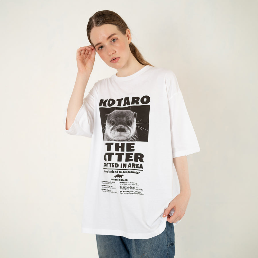 【NEW】「KOTARO THE OTTER」ビッグシルエットTシャツ