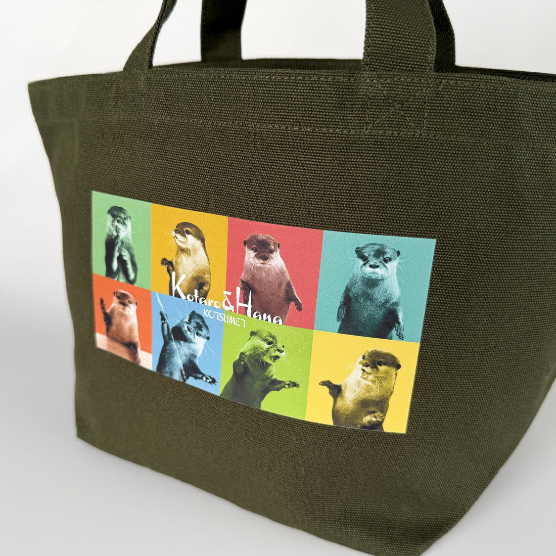 【NEW】Otter Kotaro & Hana Lunch Tote (Khaki)