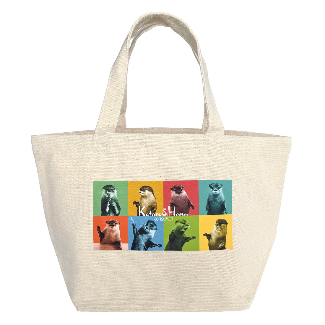 【NEW】Otter Kotaro & Hana Lunch Tote (Natural)