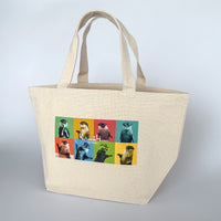 【NEW】Otter Kotaro & Hana Lunch Tote (Natural)