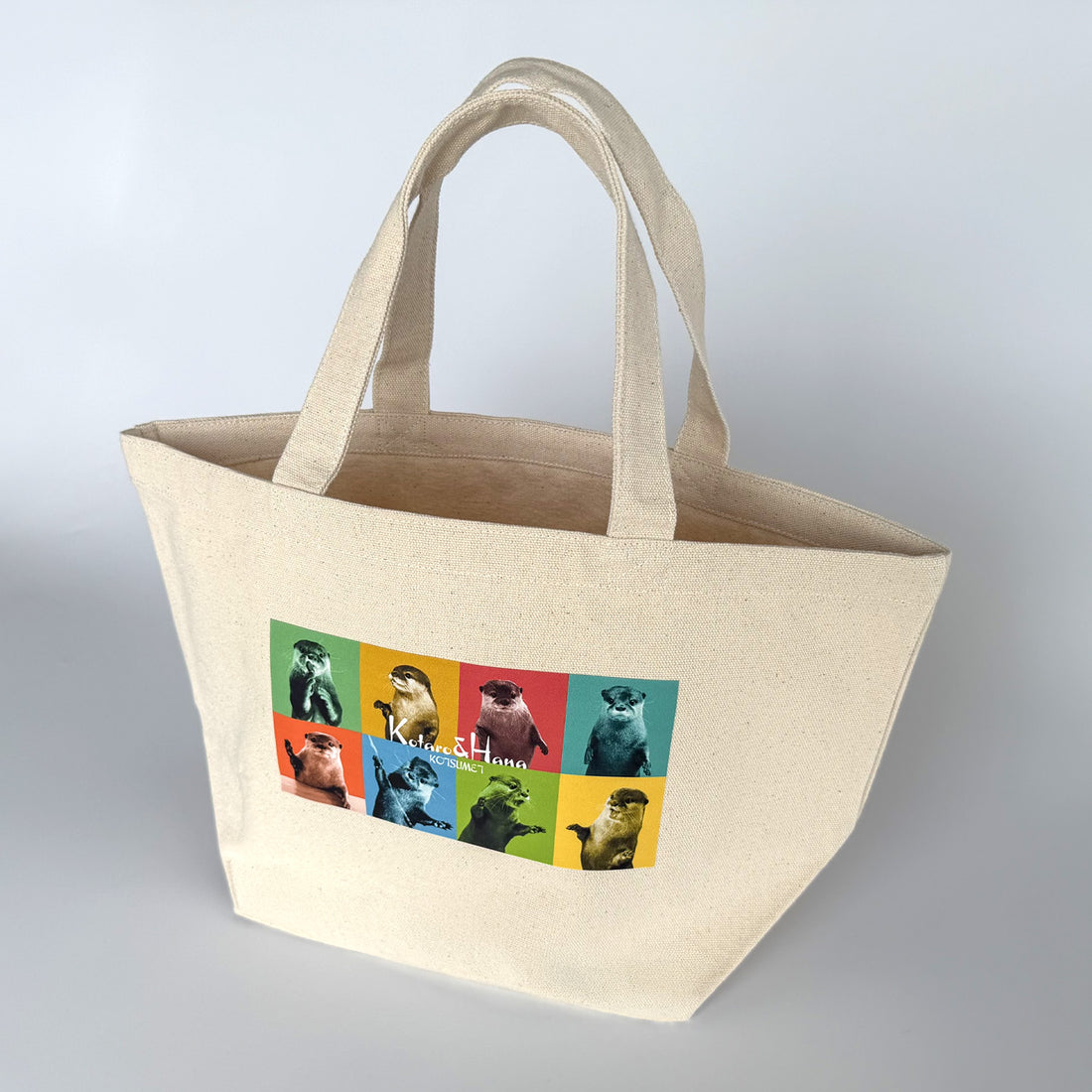 【NEW】Otter Kotaro & Hana Lunch Tote (Natural)