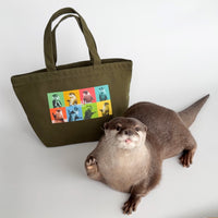 【NEW】Otter Kotaro & Hana Lunch Tote (Khaki)