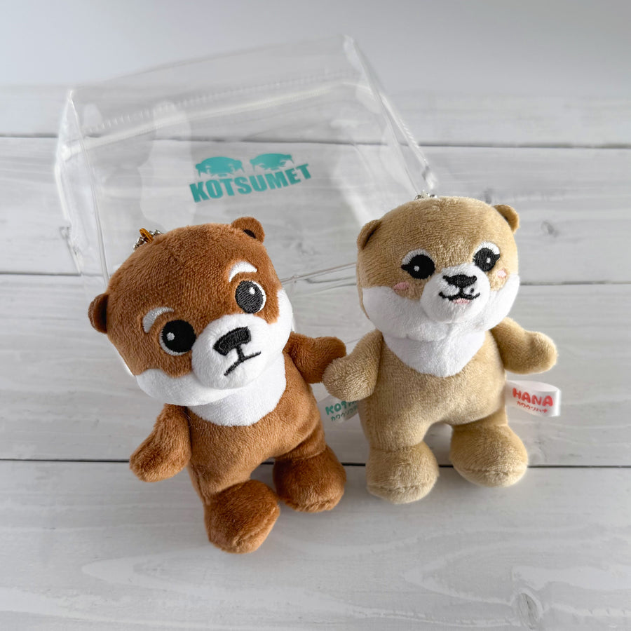 【NEW】Otter Kotaro & Hana Plush Mascot Set
