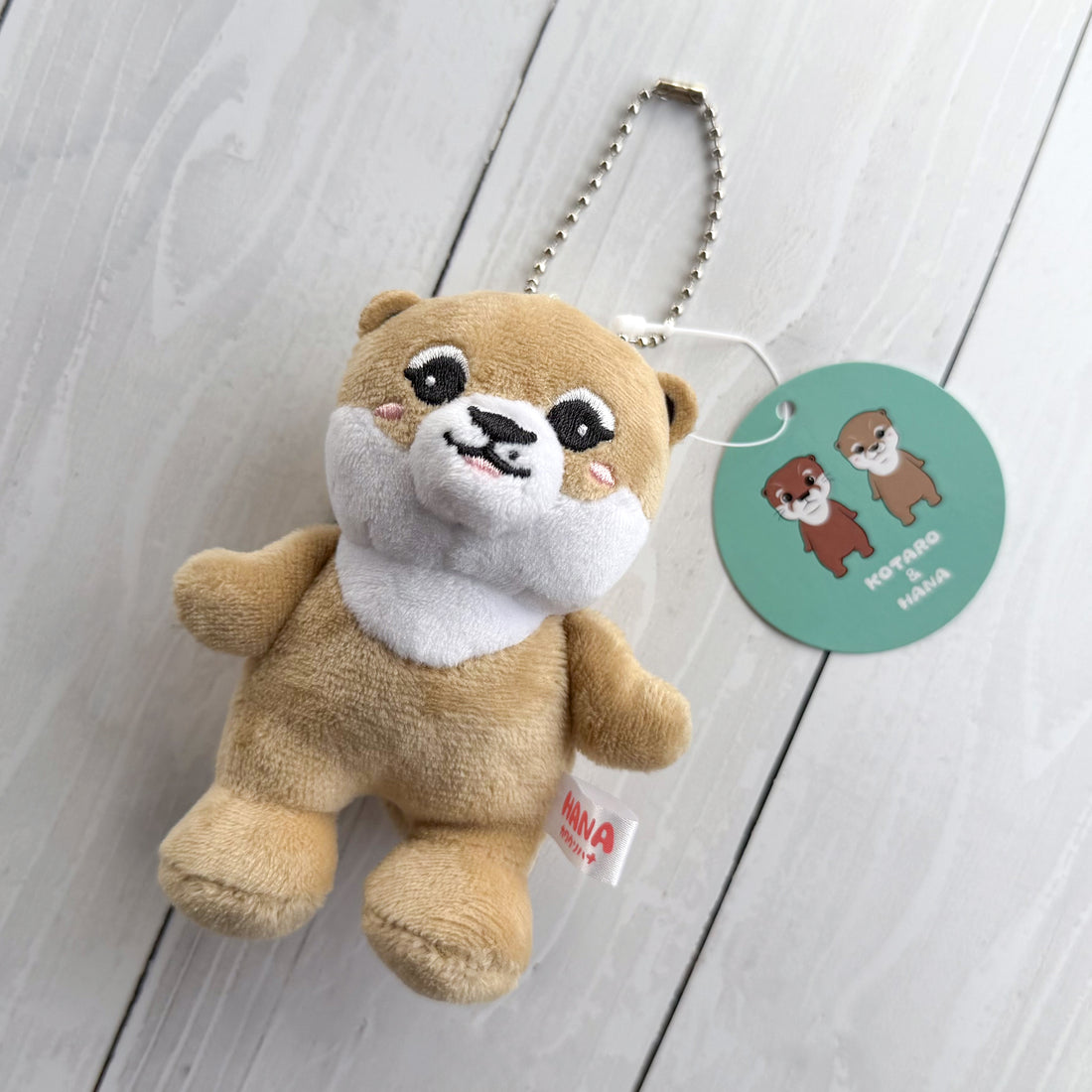 【NEW】Otter Hana Plush Mascot Keychain