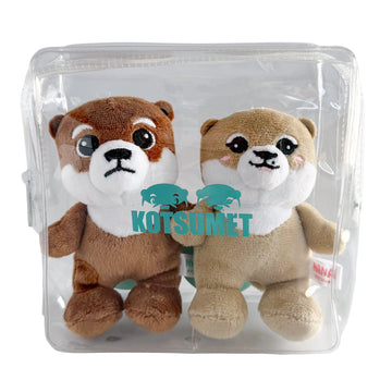 【NEW】Otter Kotaro & Hana Plush Mascot Set
