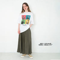 【NEW】Kotaro & Hana Pop Art T-Shirt (White)