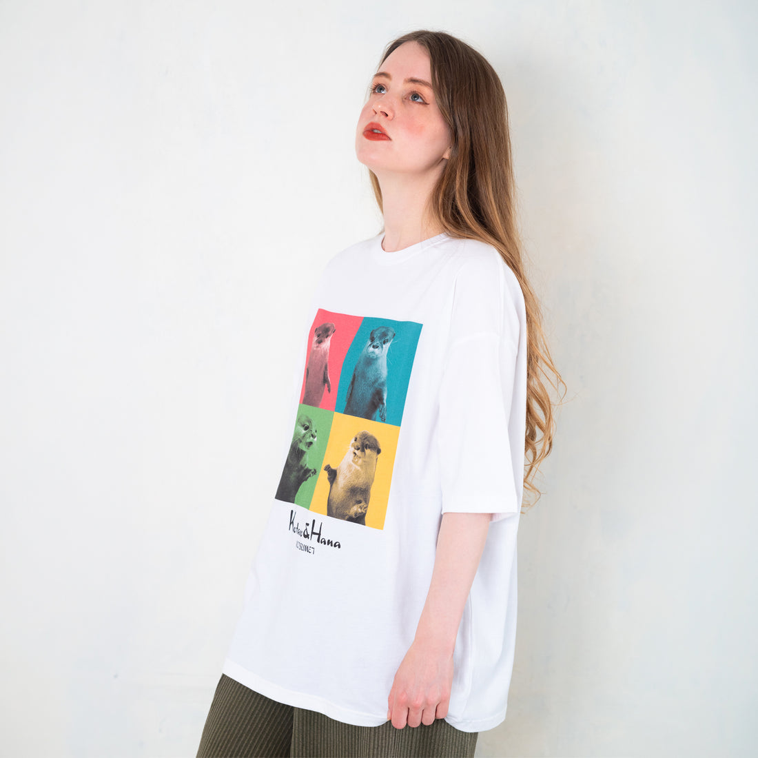 【NEW】Kotaro & Hana Pop Art T-Shirt (White)