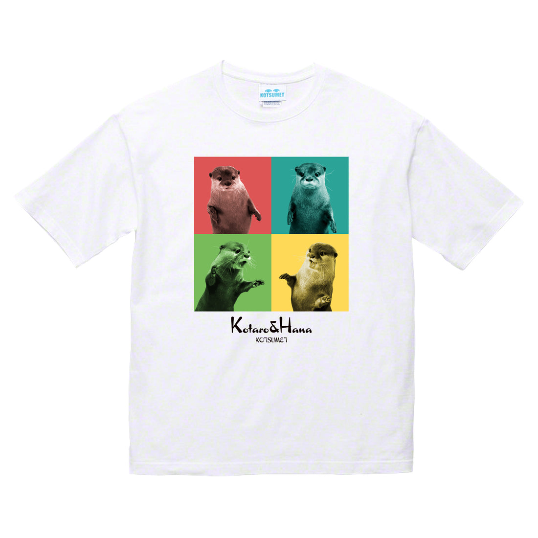 【NEW】Kotaro & Hana Pop Art T-Shirt (White)