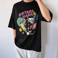 【再入荷】コタロー&ハナ Tシャツ「SPACE OTTERS」