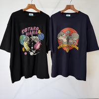 【再入荷】コタロー&ハナ Tシャツ「SPACE OTTERS」