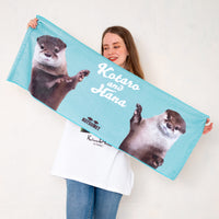【NEW】カワウソコタロー&ハナ　今治タオル２枚セット