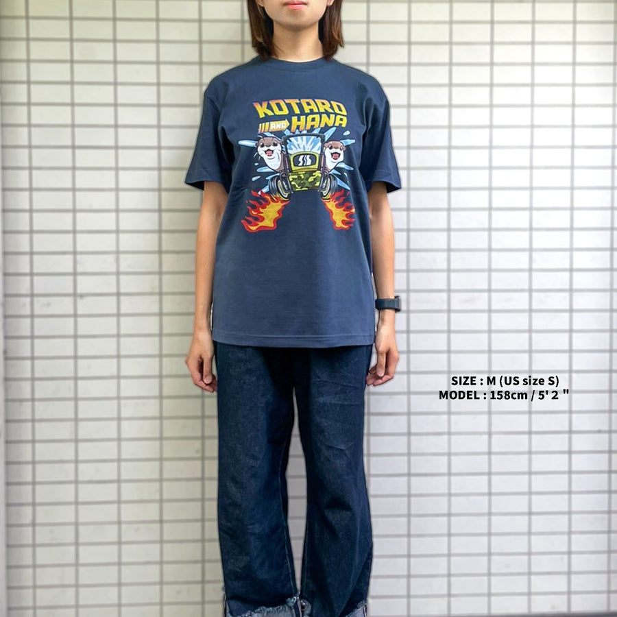 【再入荷】カワウソコタハナ「OTTER TO THE FUTURE」Tシャツ