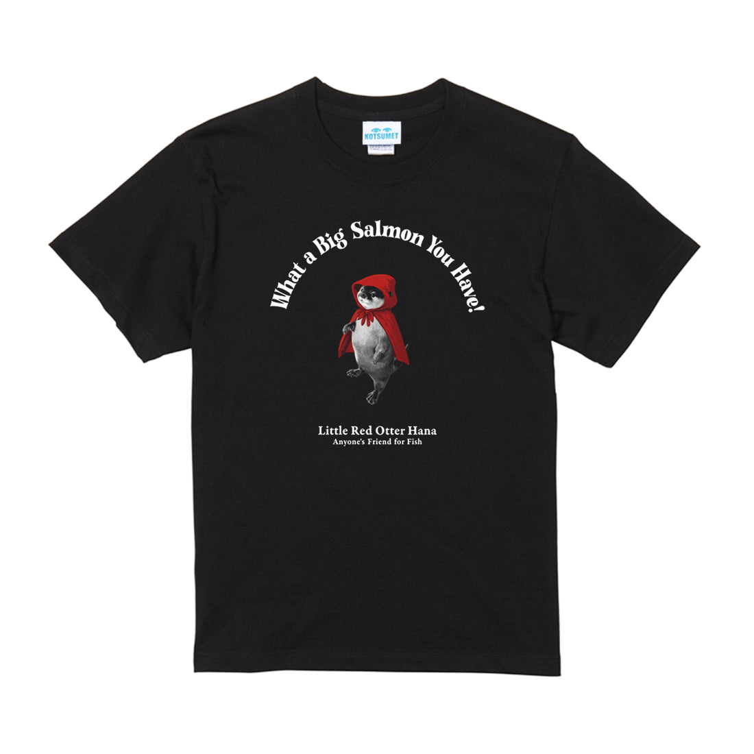【NEW】Little Red Otter Hana T-Shirt – Black