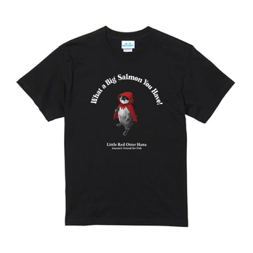 【NEW】Little Red Otter Hana T-Shirt – Black