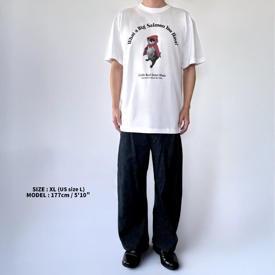 【NEW】Little Red Otter Hana T-Shirt – White