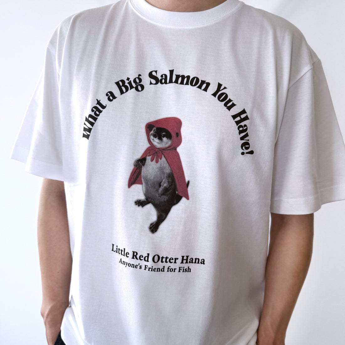 【NEW】Little Red Otter Hana T-Shirt – White